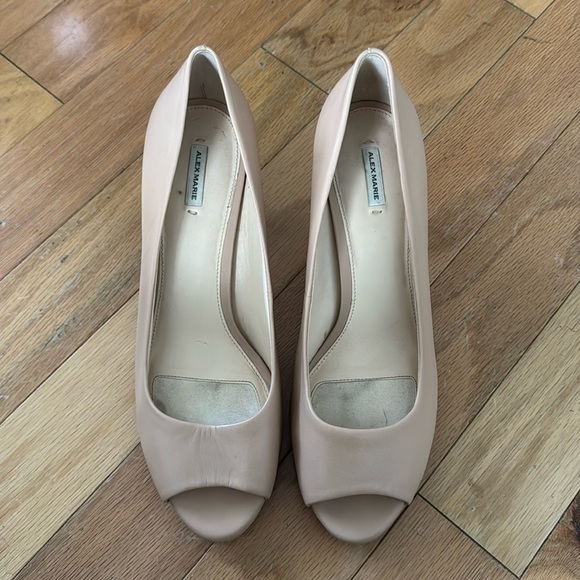 Alex Marie | Nude Open Toe Heels | size 11 - Picture 1 of 9